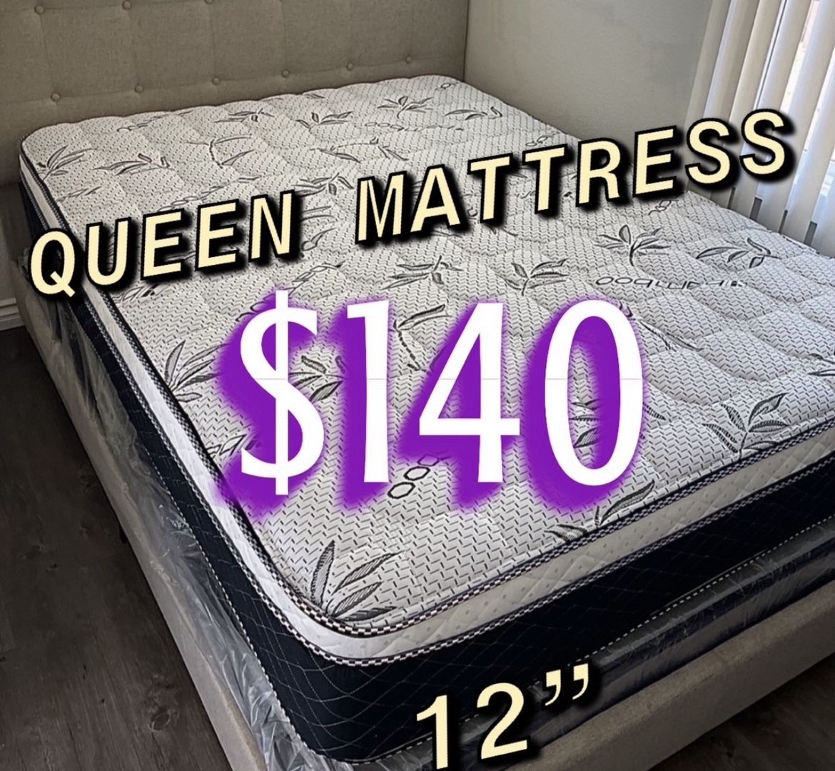 Queen Size Pillow Top Mattress Only 