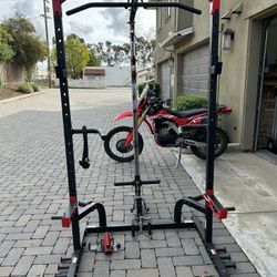Gym Rack, Barbell, Free Weights, Gym Mats