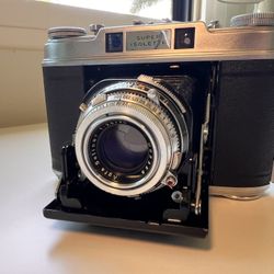Gorgeous Agfa Super Isolette Medium Format Film Camera w/ Solinar 3.5/75mm