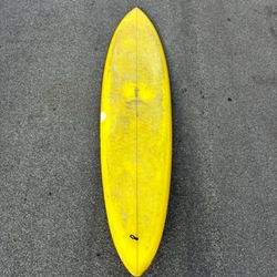 7’2 Greg Liddle Surfboard 