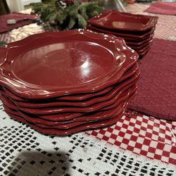Red Princess House Plates
