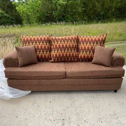 New Brown Sofa And Loveseat