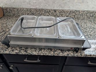 3 tray warmer