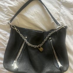 Leather Bag With Lock 🔒 