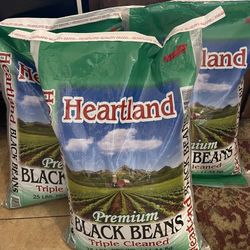 Heartland Black Beans 25 Lb Bags