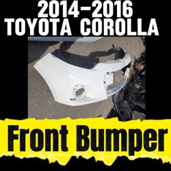 2014/2015/2016 Toyota Corolla Front Bumper Cover