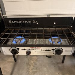 Camp Chef Expedition 2 Burner Propane Camp Stove