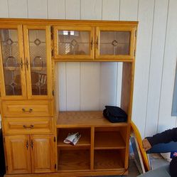 Oak Wood Entertament Center