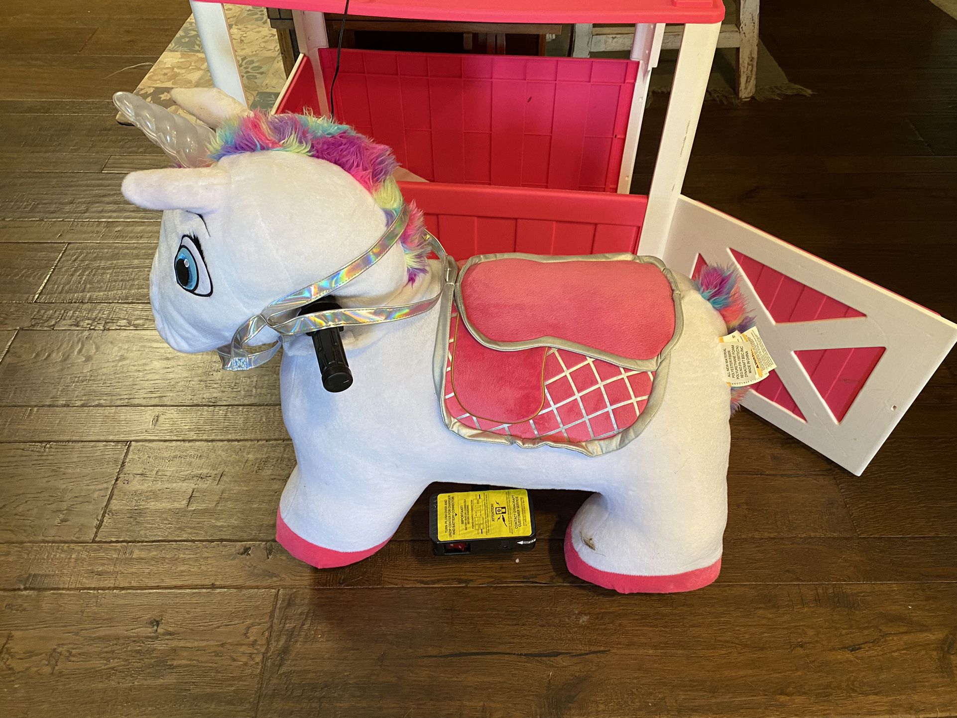 Unicorn Ride on Toy