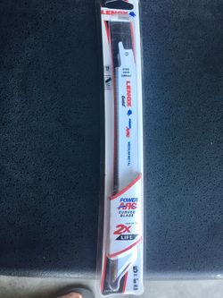 Brand new pack of 5 Lenox saw blade