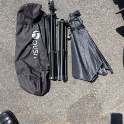 Impact Potrait Studio Light Kit with Umbrellas, Boom and Soft Case