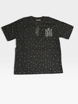 Amiri Crystal Allover Rhinestone T-Shirt
