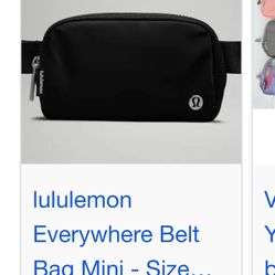 Lululemon Wristlets and Belt Bag 