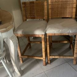Rattan Bar Stools