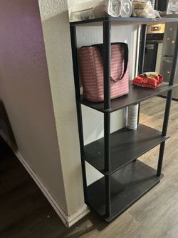 Black shelf
