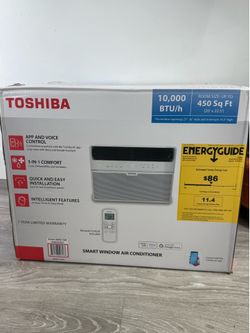 Toshiba smart window air conditioner