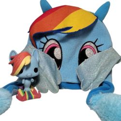 My Little Pony Flipeez Rainbow Dash Beanie Hat And Rainbow Dash #12 Funko Pop! 