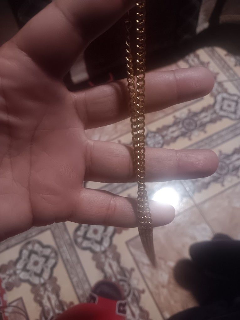 Gold Plated Chain 24in