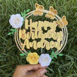 Birthday Cake Topper