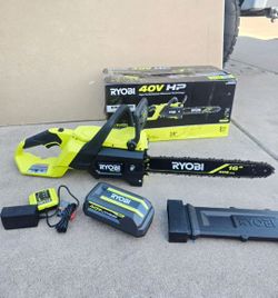 RYOBI 40V HP Brushless 16in Chainsaw KIT