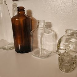Lot Of Jars/Vases/Vessels For Decor/Flower Bud Vases