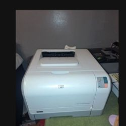 HP Color LaserJet CP1215, New Toner-Works great-All Cords