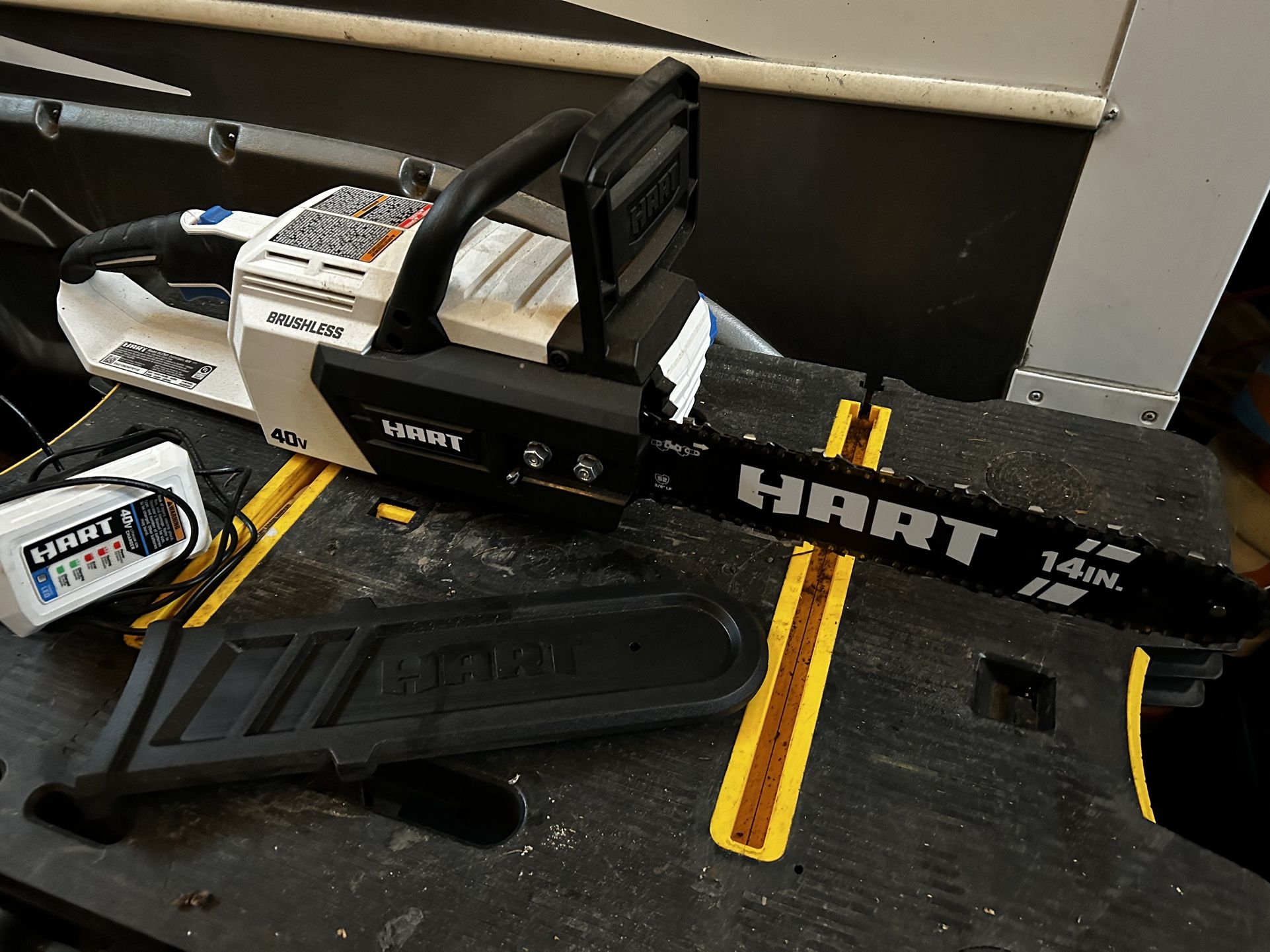 $40 New Hart Chainsaw and Charger