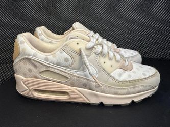 Nike Air Max 90 Shimmer Polka Dot Sand SIZE: 10.5