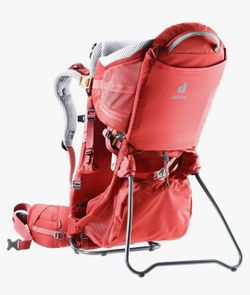 Deuter Red Hiking Backpack Kids Carrier Child Comfort 