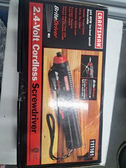 Craftman Cordelss Screwdriver 