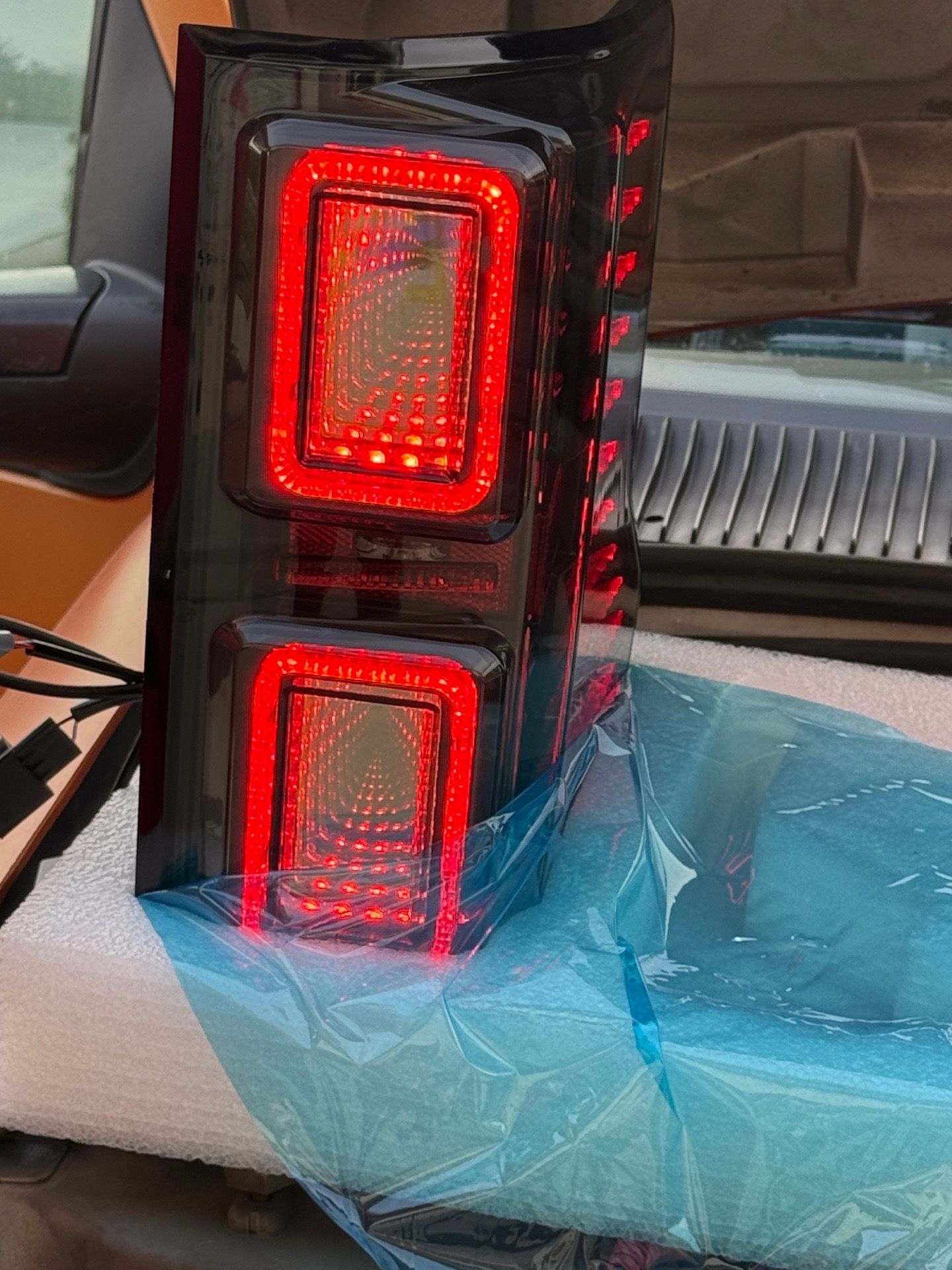 2015 ford F150 Morimoto infinity tail lights
