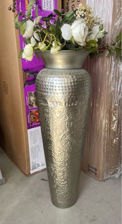 Silver vase
