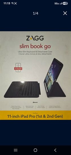 Zagg slim book go ipad pro 11 inch keyboard
