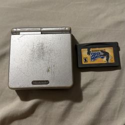 Silver Gameboy SP