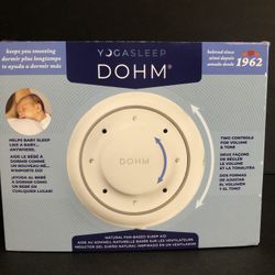 YogaSleep Dohm Natural Fan Based Sleep Aid Baby.  