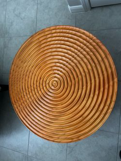 Bamboo coffee table