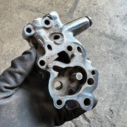 1(contact info removed) Panhead Chrome Oil Pump 