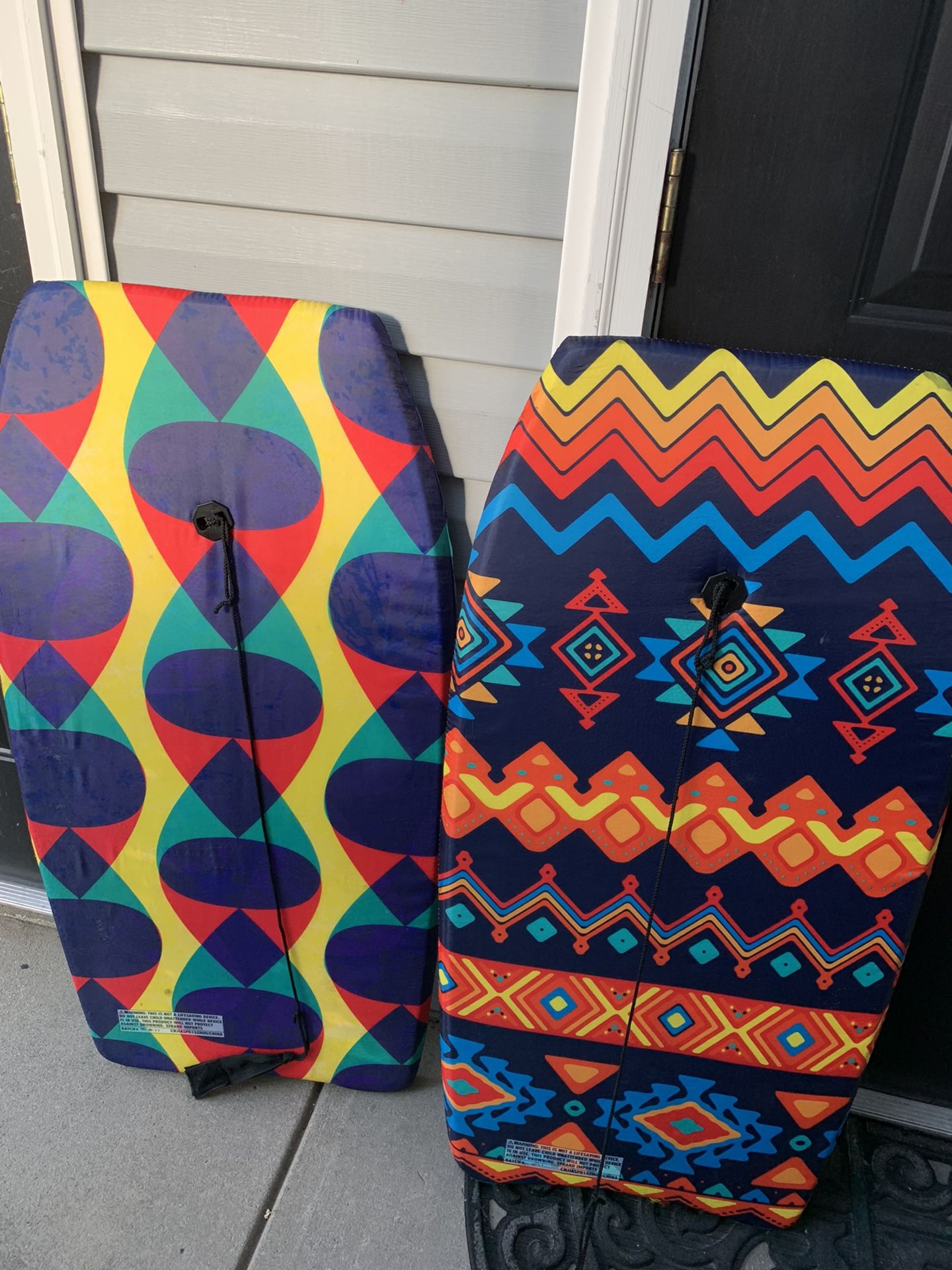 Two Boogie Boards Used Like New $10 Each