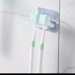 Toothbrush Holder & Storage Rack 