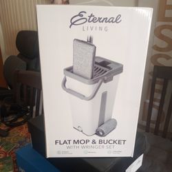 Flat Mop And Bucket