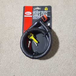 Bell Heavy Duty Cable Bike Lock - NEW!