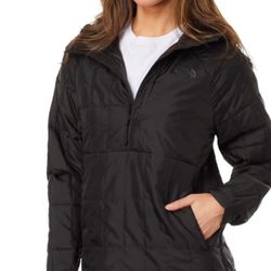 north face coat with hoodie 