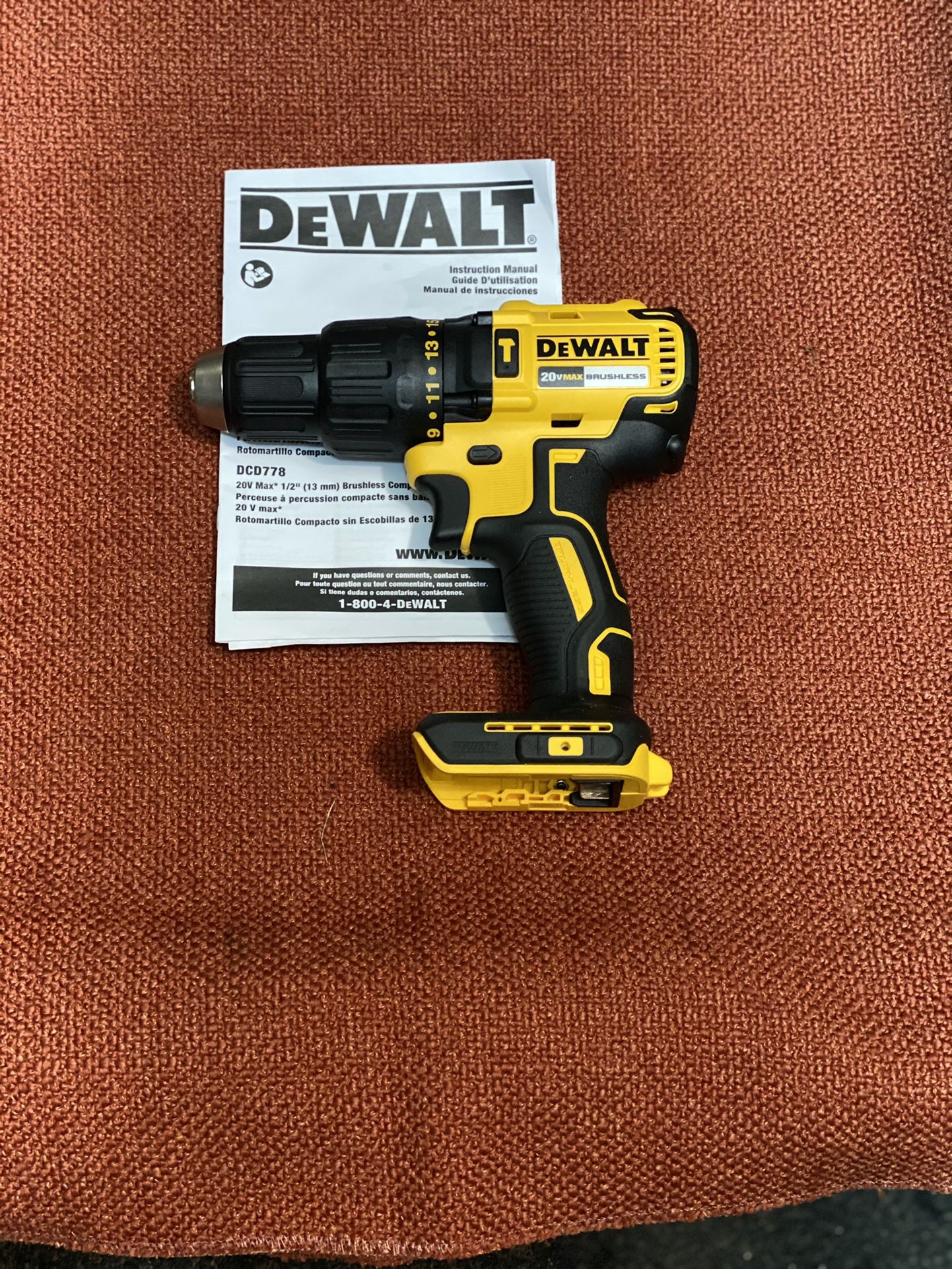 DeWalt brushless Compact Hammer Drill