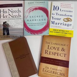 Great Set Of Relationship Books 