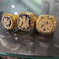 New York Yankees Gold World Series Rings