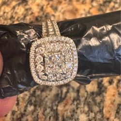 Size 5 10 Karat Gold 1 Carat Natural Diamond