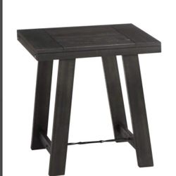 Ashley Noorbrook Farmhouse - 1 End Table, Black