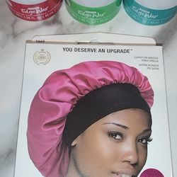 Edge Controls Satin Hair Bonnet