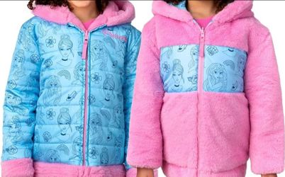 Size 6/7 Disney Princess Girls Puffer Jacket