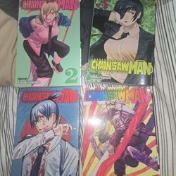 Chainsaw Man Manga Vol 2 To 5 
